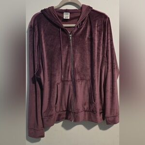 PINK Victoria's Secret Plum Hoodie